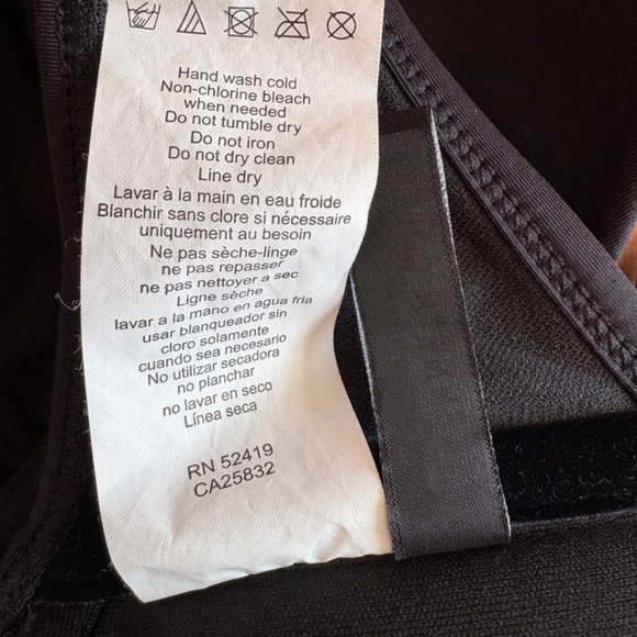 Kenneth Cole Black Strappy Cutout One-Piece Swimsuit XL Black - Picture 13 of 13